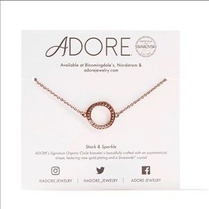 Adore Swavorski Circle Bracelet